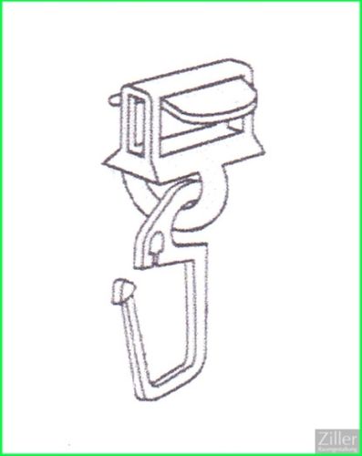 Original MHZ CLIPS-GLEITER für Laufbreite 4 mm